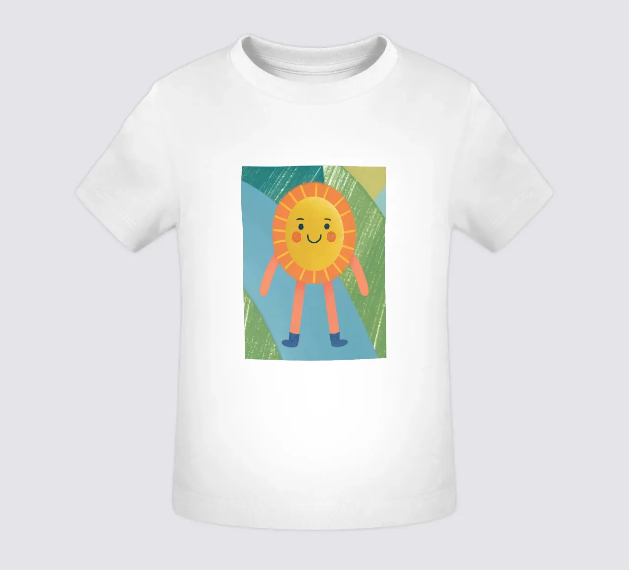 Sole che cammina maglietta neonato da LOYAL SHOP