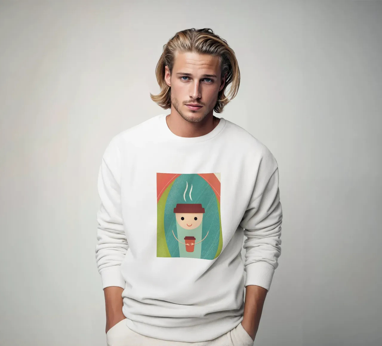 Tazza da caffè carina felpa da LOYAL SHOP