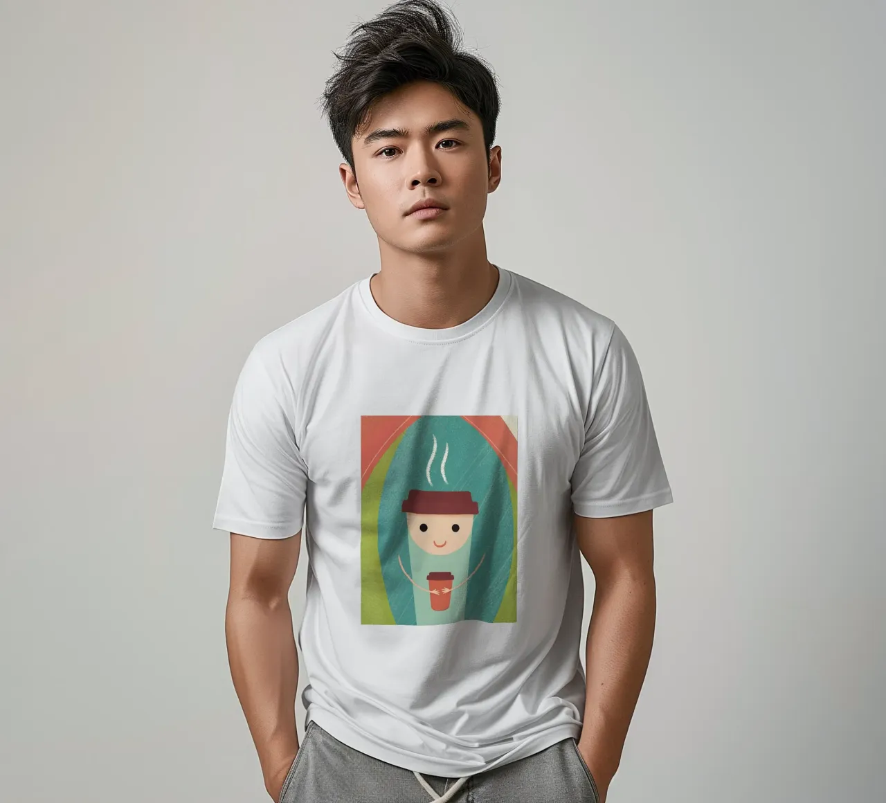 Tazza da caffè carina t-shirt da LOYAL SHOP