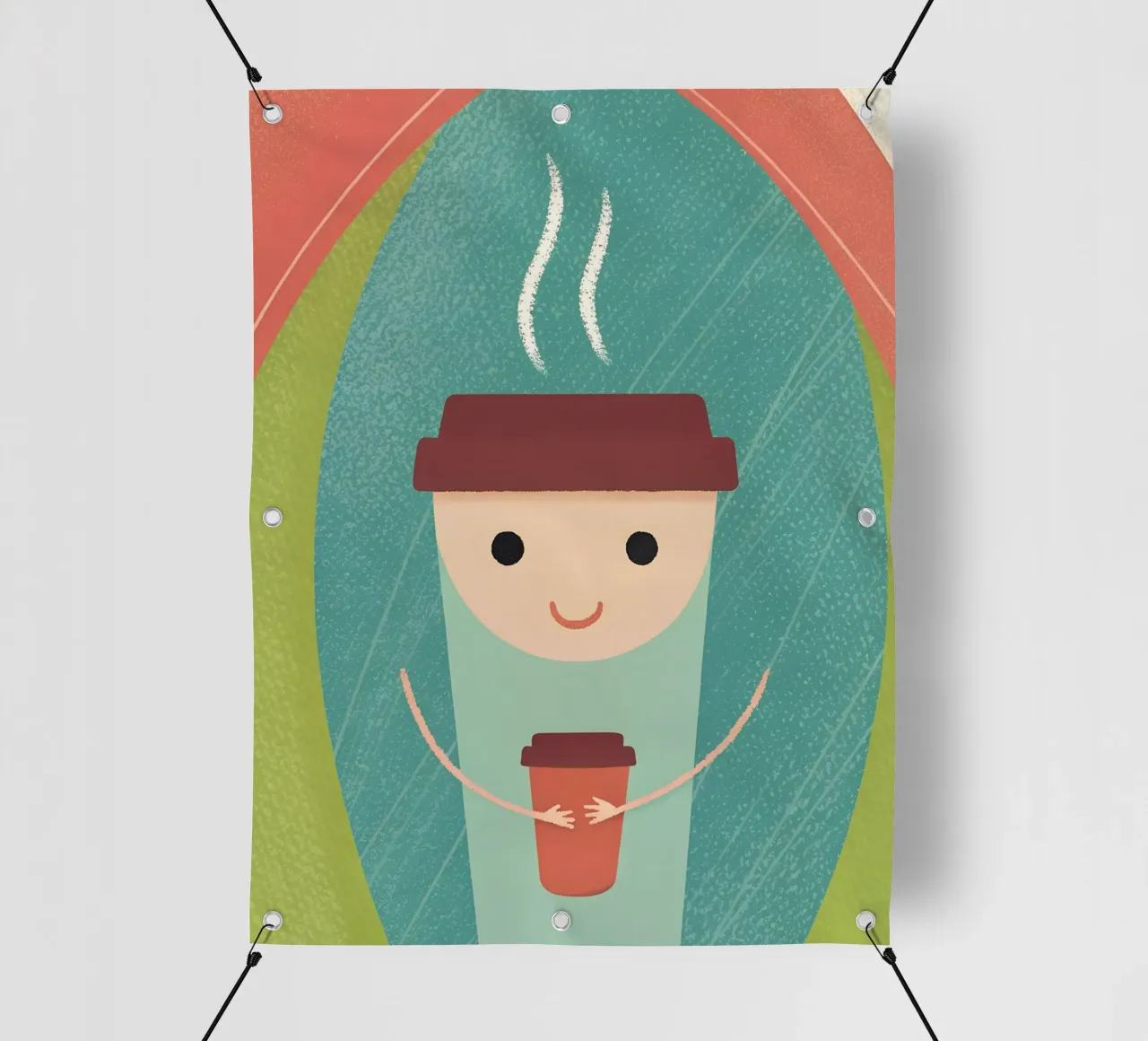 Tazza da caffè carina telo in pvc da LOYAL SHOP