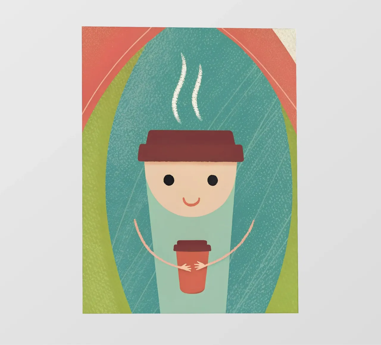 Tazza da caffè carina telo in pvc da LOYAL SHOP