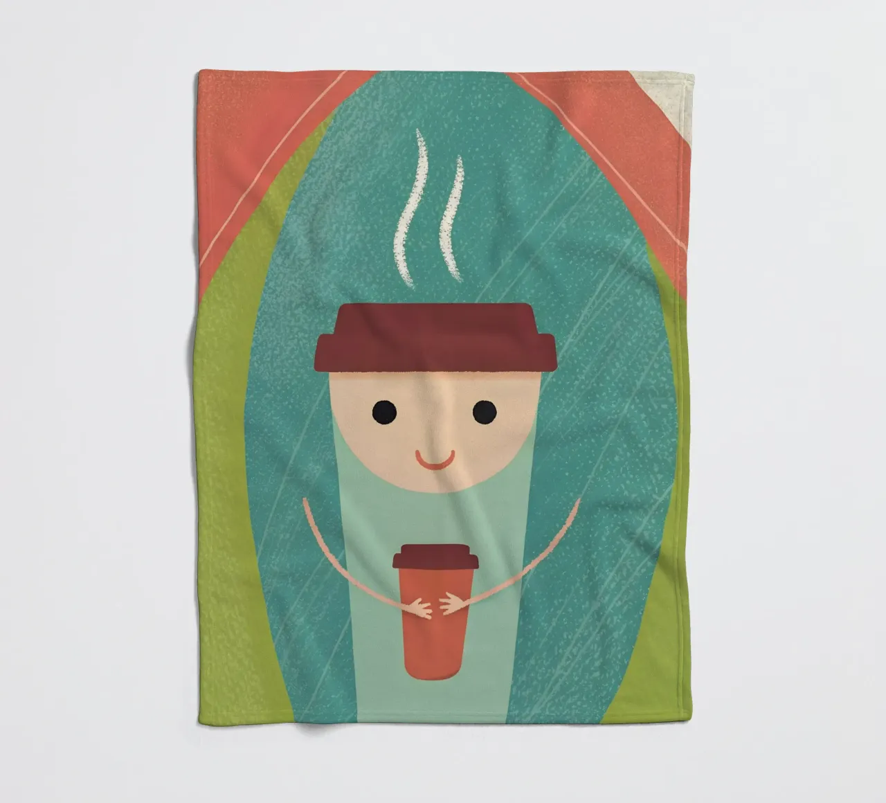 Tazza da caffè carina coperta in pile da LOYAL SHOP