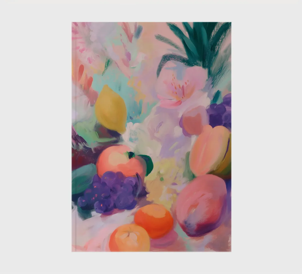 Summer's riot of colour notebook by Carina Pop & Pastell