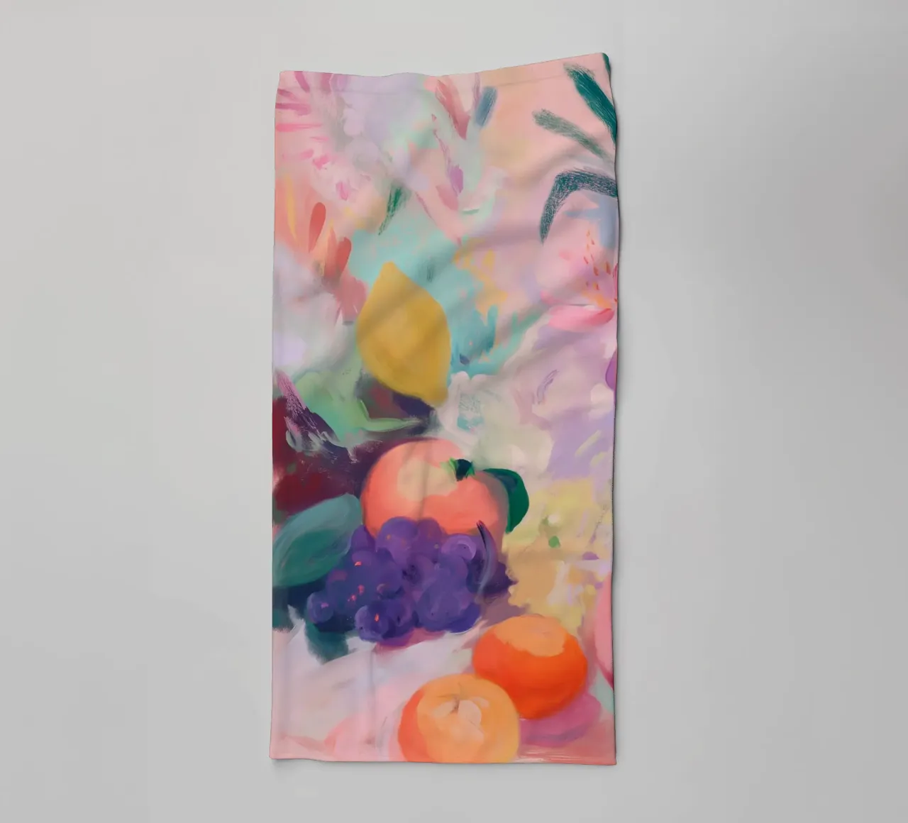 Summer's riot of colour towel by Carina Pop & Pastell
