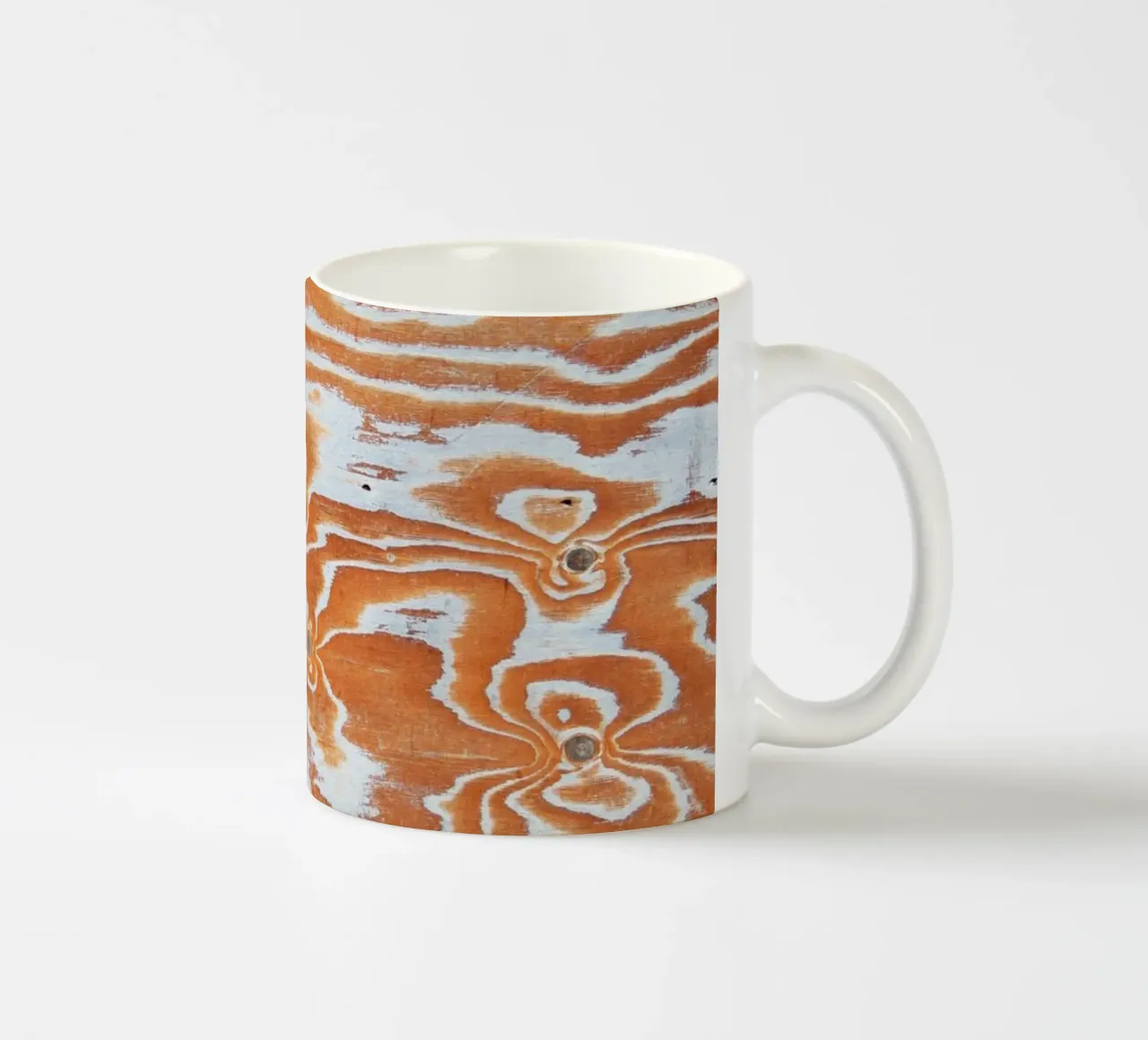 Wood pattern tazza in ceramica da Fjöllart