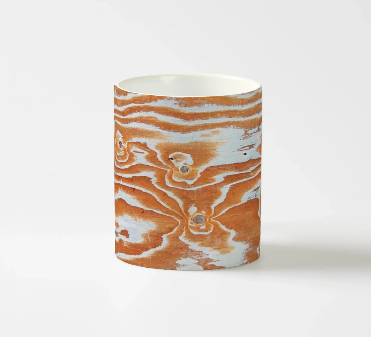 Wood pattern tazza in ceramica da Fjöllart