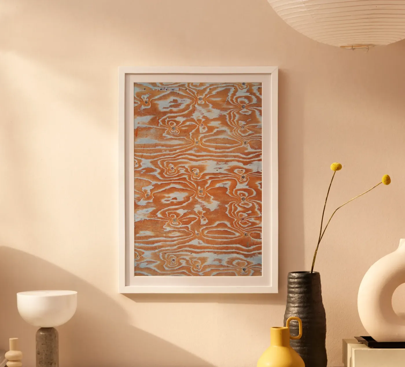 Wood pattern Poster von Fjöllart
