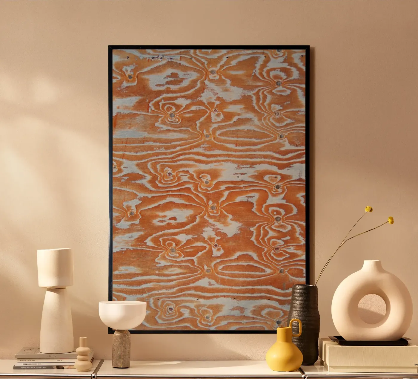 Wood pattern Poster von Fjöllart
