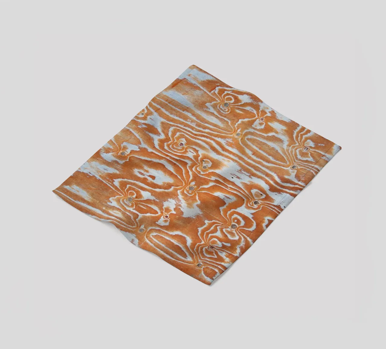 Wood pattern Fleecedecke von Fjöllart