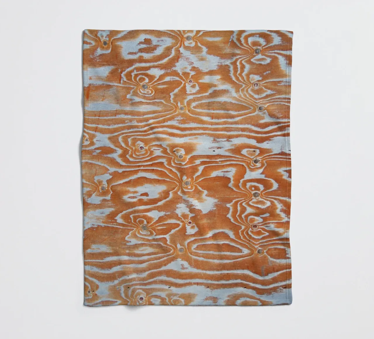 Wood pattern Fleecedecke von Fjöllart