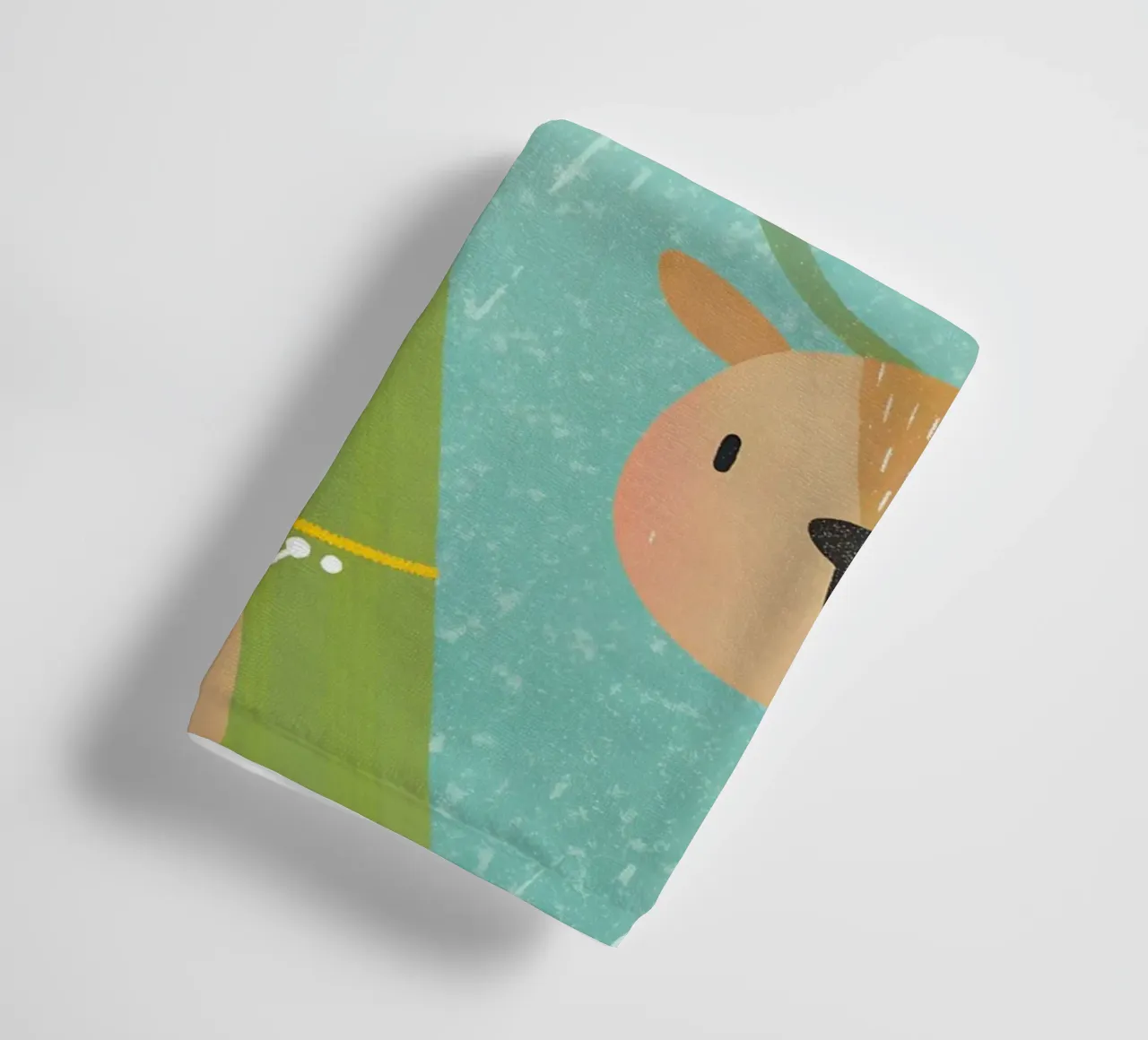 Orso e cervo di Natale asciugamano da bagno da LOYAL SHOP