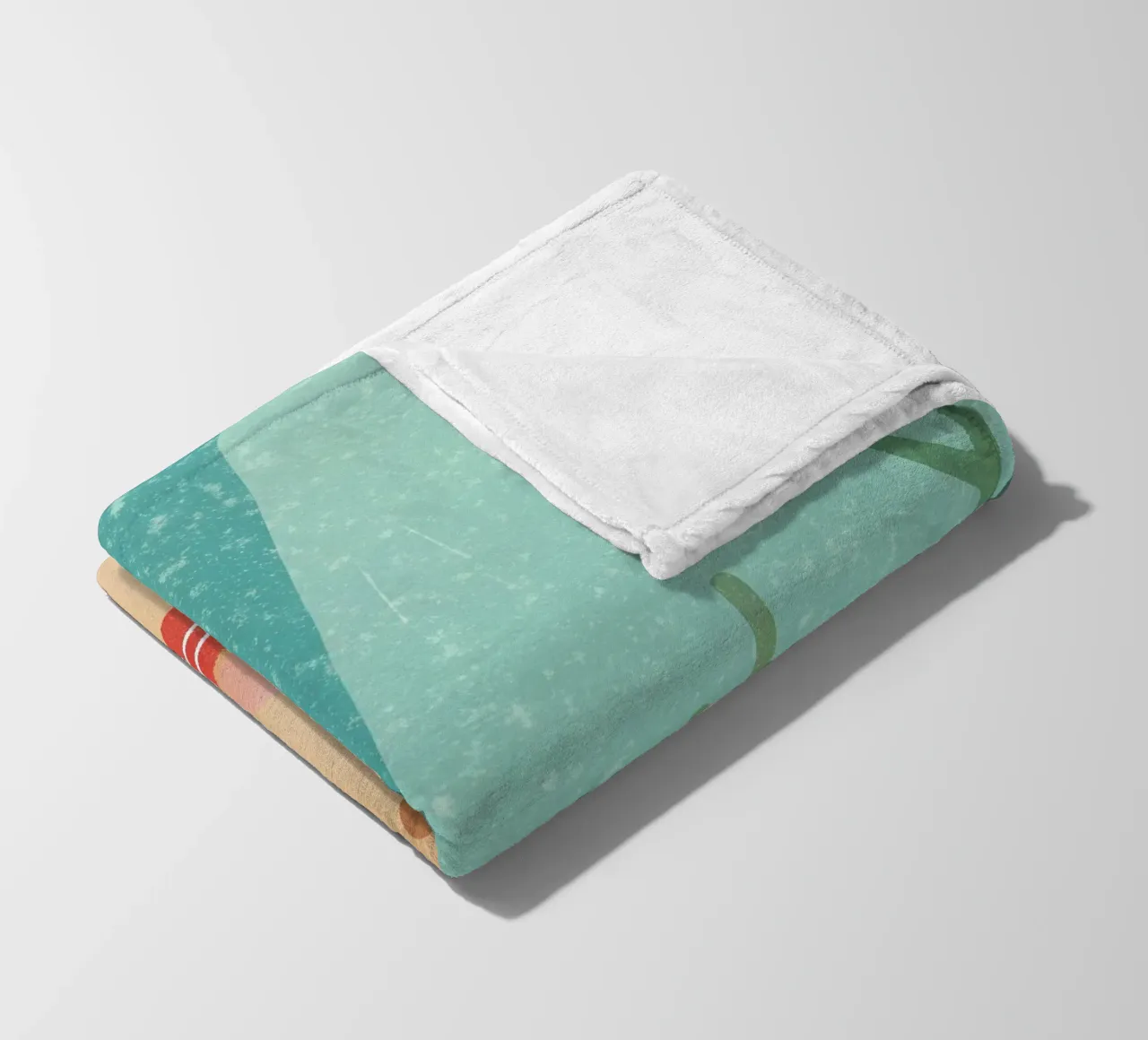 Orso e cervo di Natale coperta in pile da LOYAL SHOP