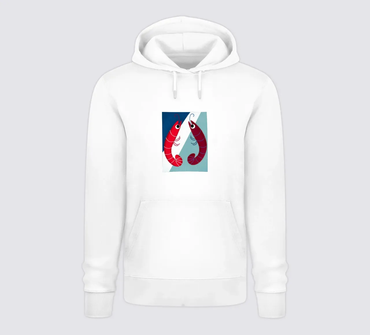 Due gamberi felpa con cappuccio da LOYAL SHOP
