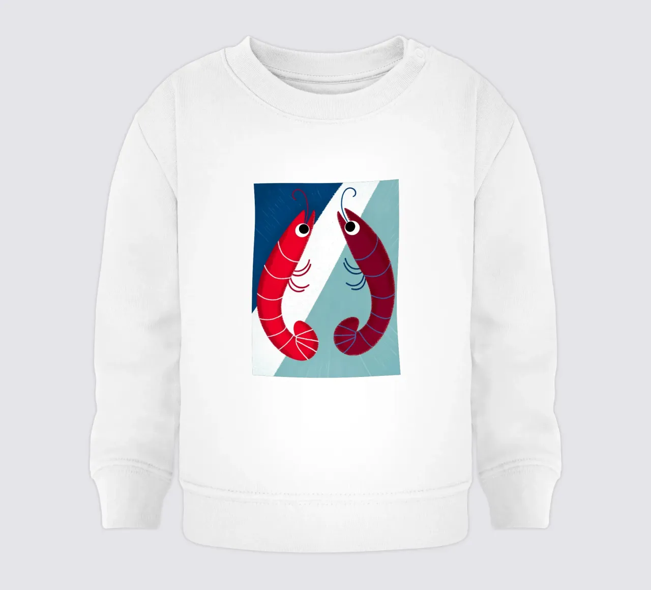 Due gamberi felpa neonato da LOYAL SHOP
