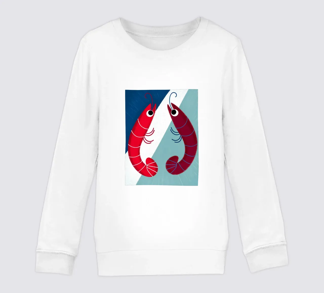 Due gamberi felpa bambino da LOYAL SHOP