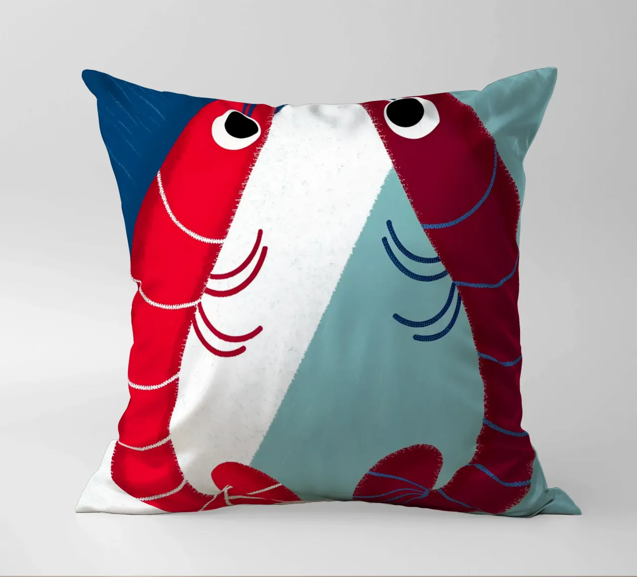 Due gamberi cuscino da LOYAL SHOP