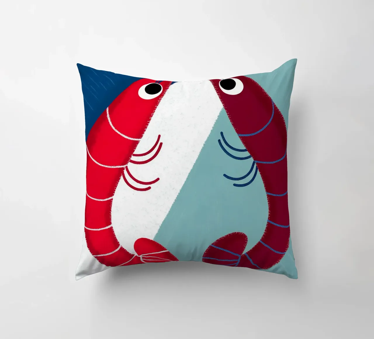 Due gamberi cuscino da LOYAL SHOP