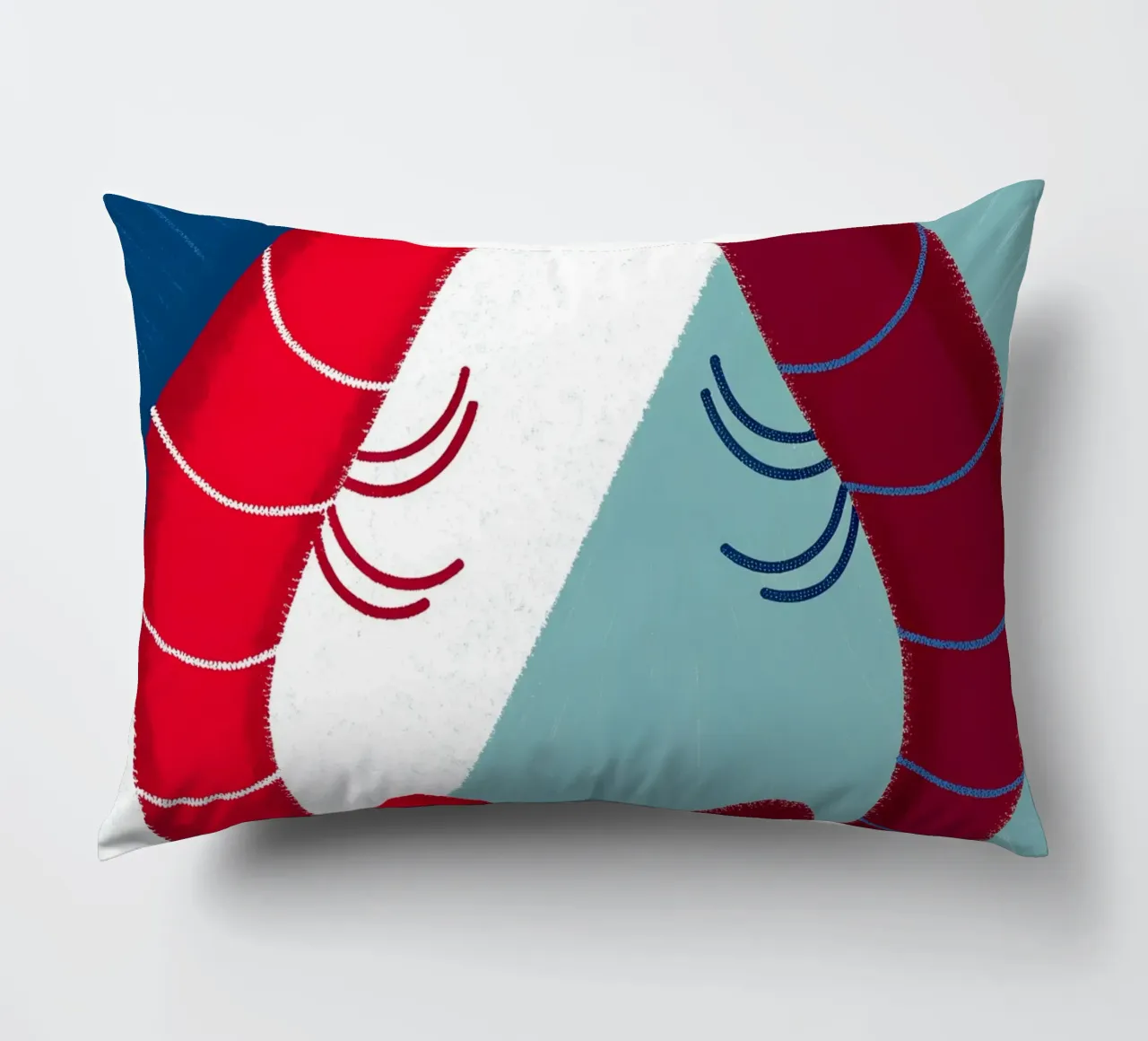 Due gamberi cuscino da LOYAL SHOP