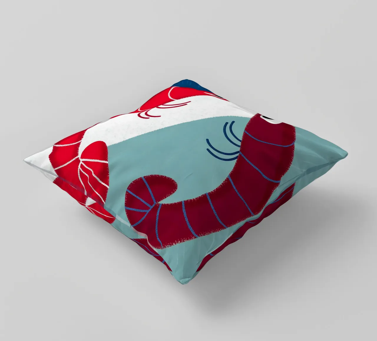 Due gamberi cuscino da LOYAL SHOP