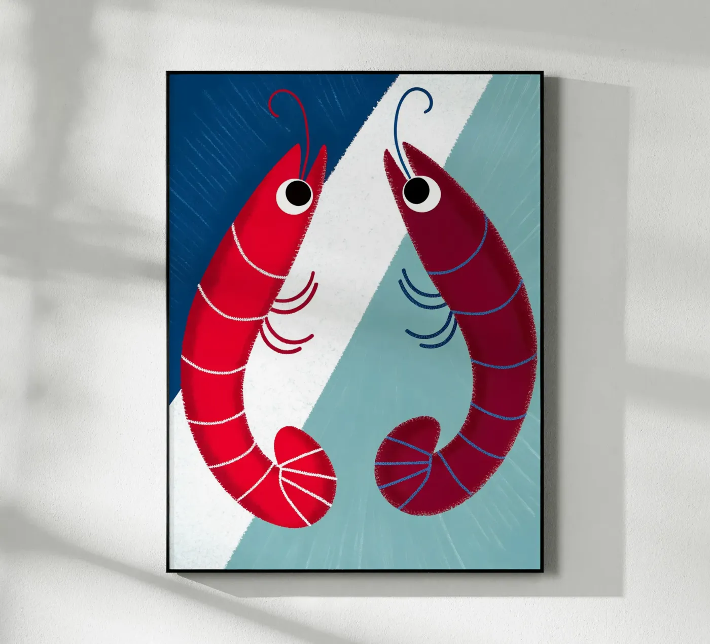 Due gamberi plexiglass da LOYAL SHOP