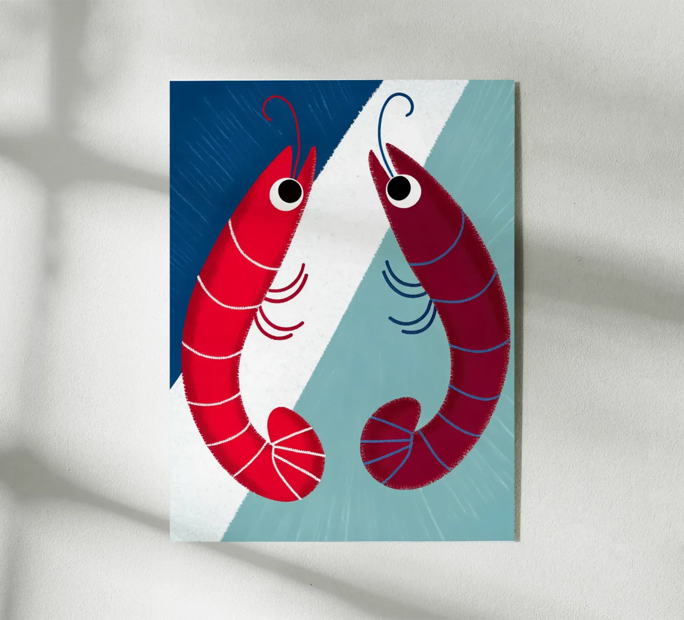 Due gamberi plexiglass da LOYAL SHOP