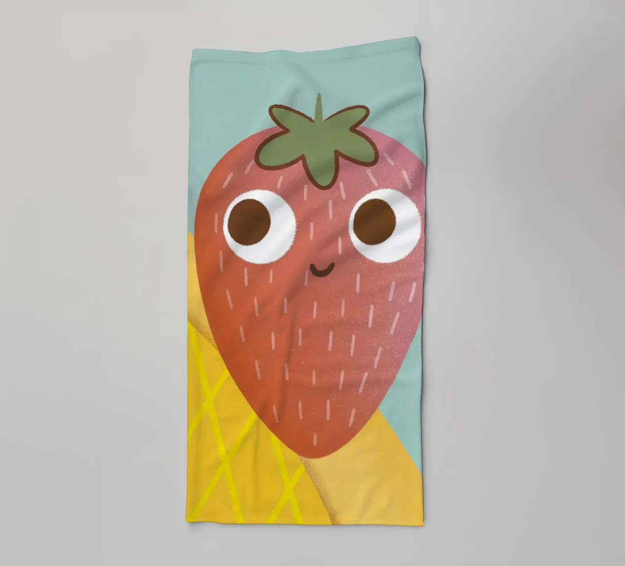 Fragola carina asciugamano da bagno da LOYAL SHOP
