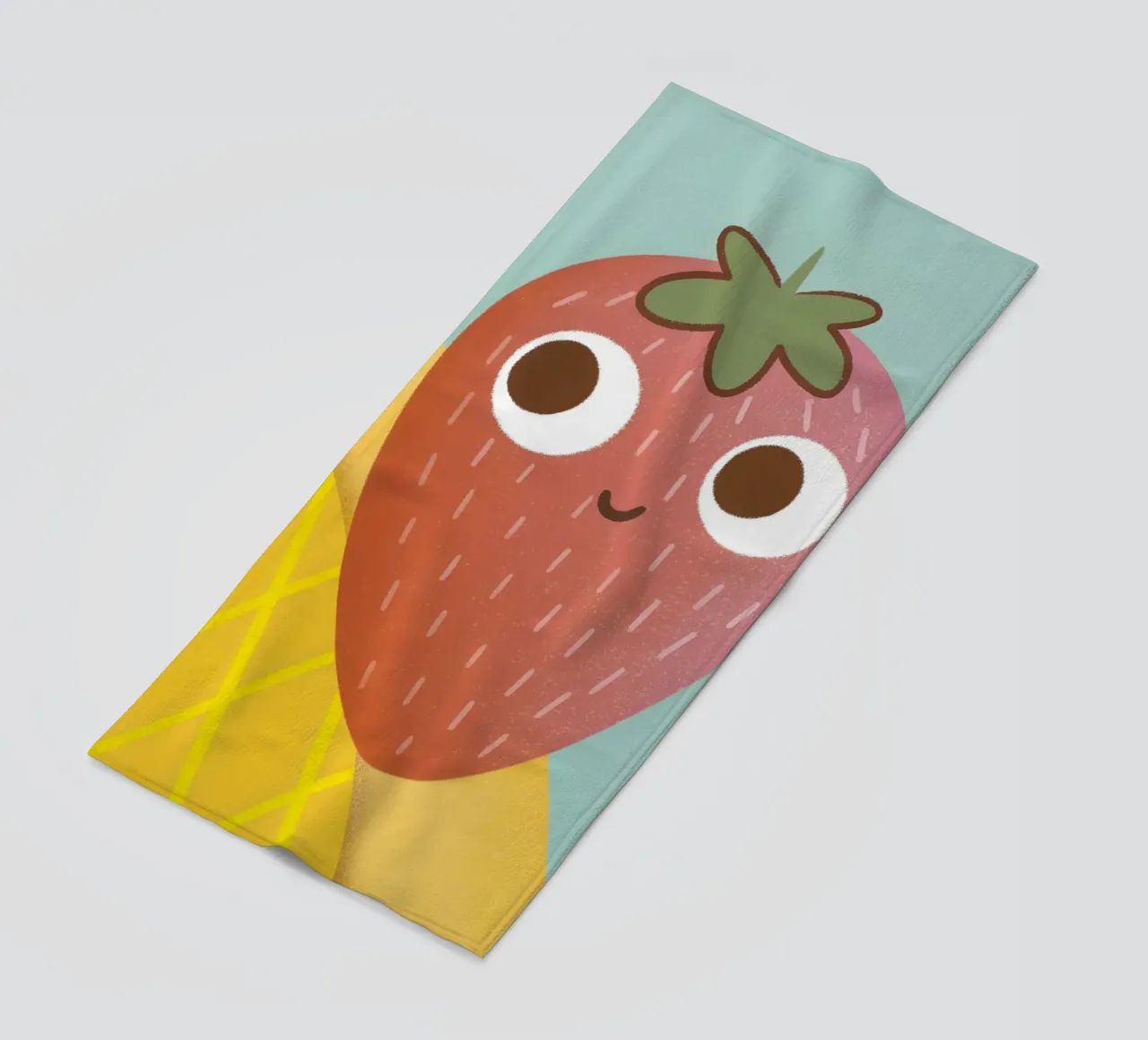 Fragola carina telo mare da LOYAL SHOP