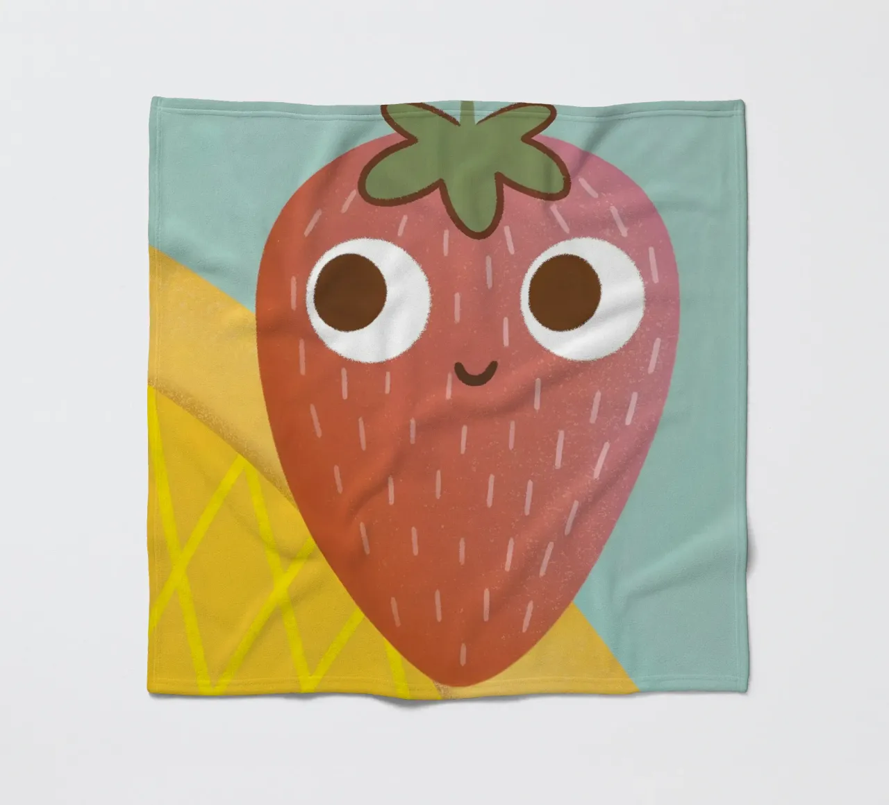 Fragola carina coperta in pile da LOYAL SHOP