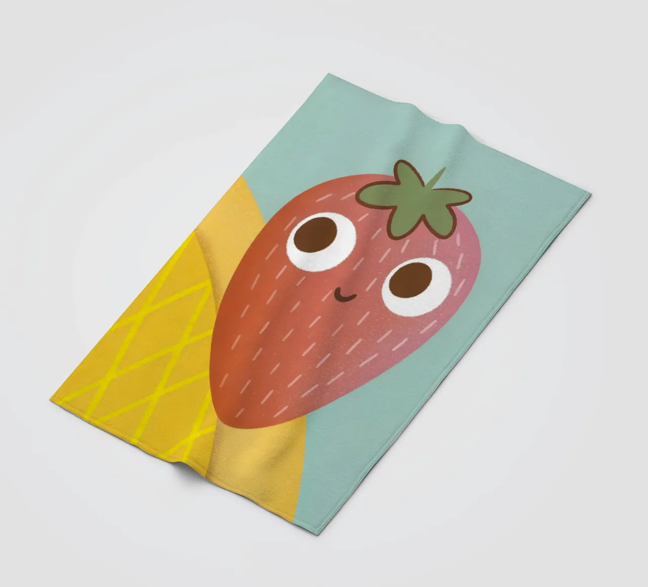 Fragola carina coperta in pile da LOYAL SHOP
