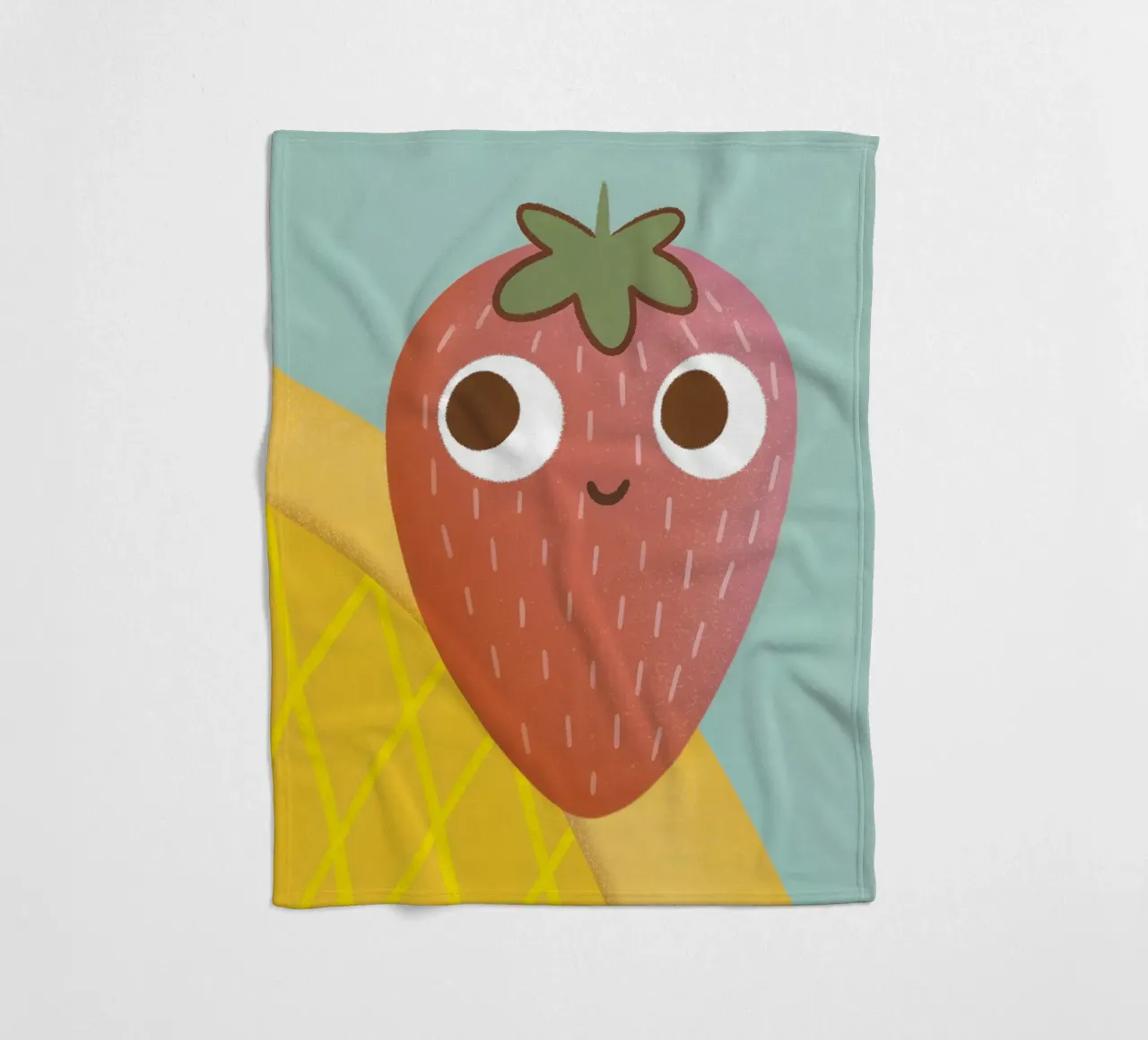 Fragola carina coperta in pile da LOYAL SHOP