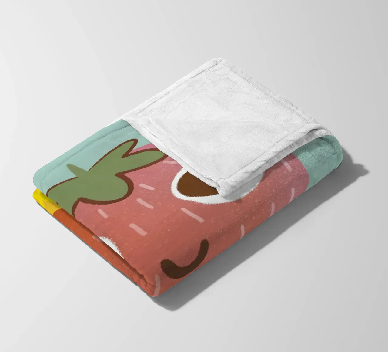 Fragola carina coperta in pile da LOYAL SHOP