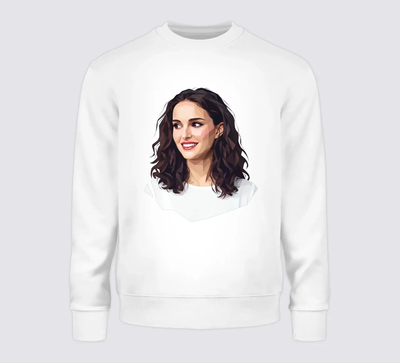 Natalie Portman Lowpoly felpa da Low Profile