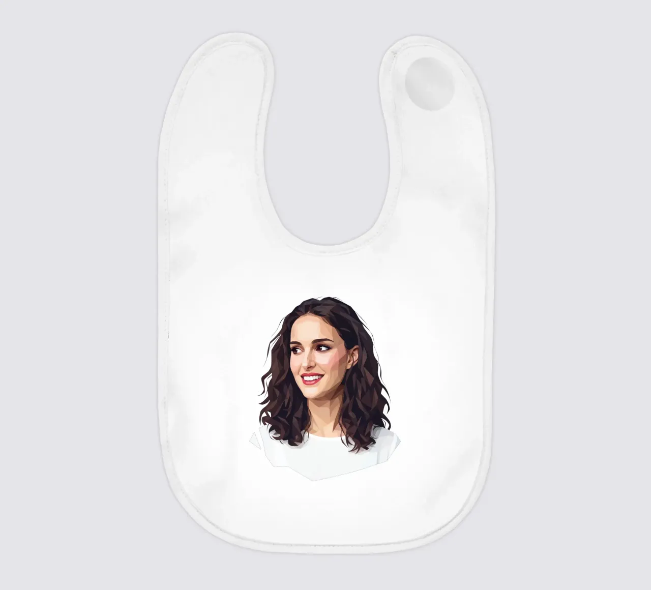 Natalie Portman Lowpoly bavaglino da Low Profile