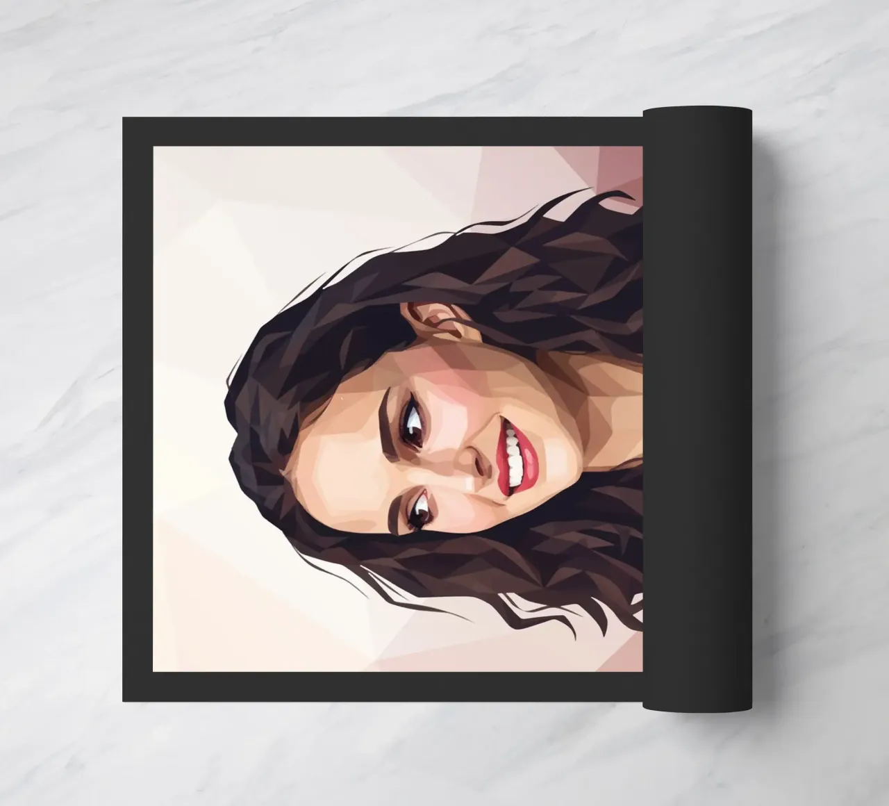 Natalie Portman Lowpoly zerbino da Low Profile
