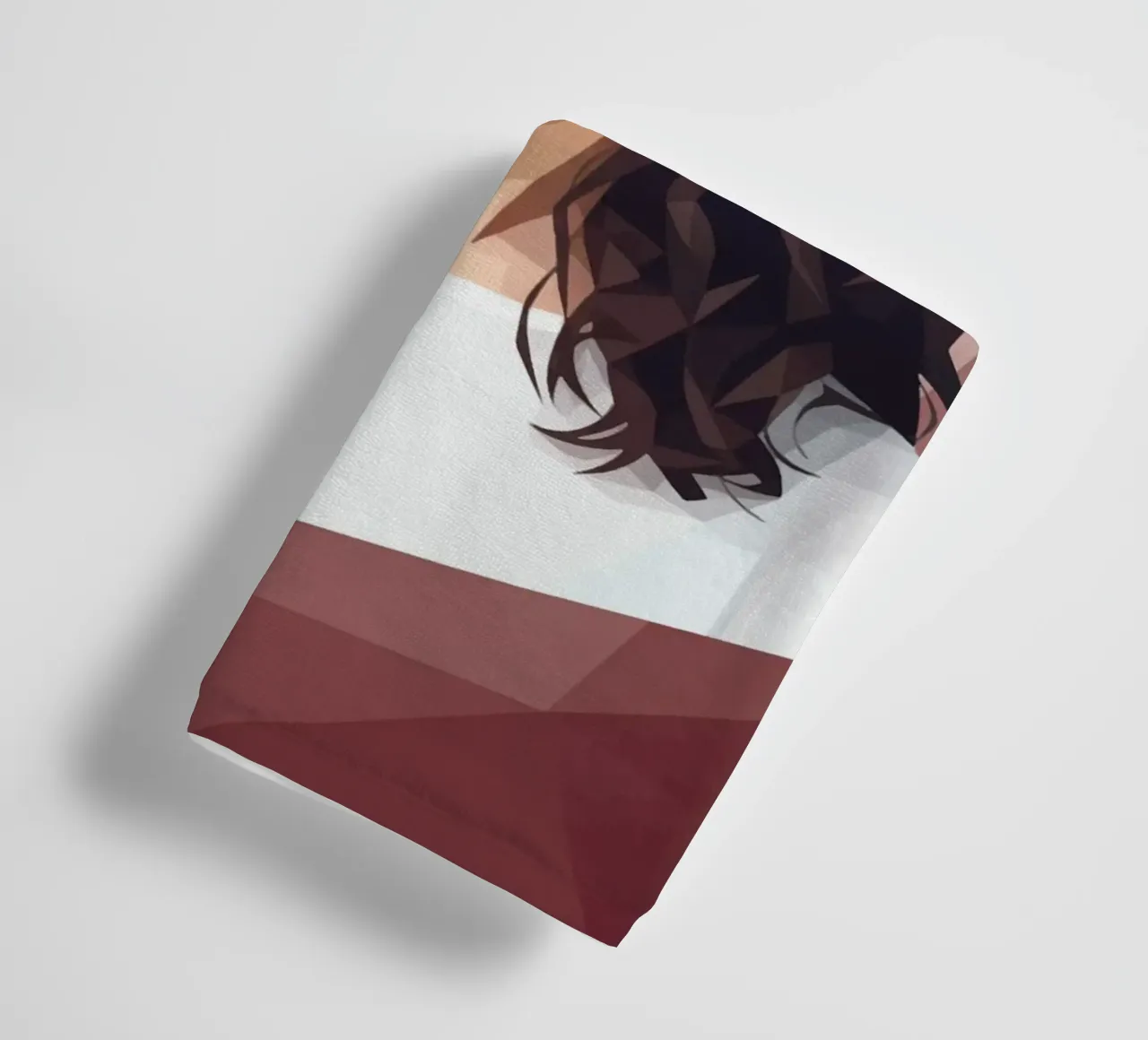 Natalie Portman Lowpoly asciugamano da bagno da Low Profile
