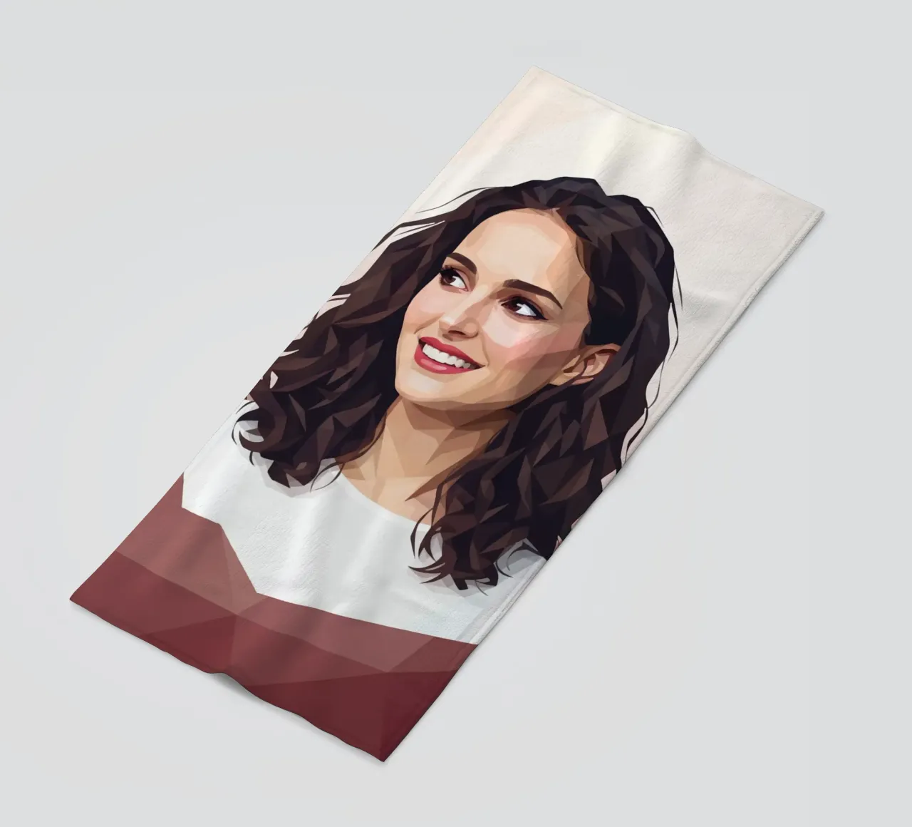 Natalie Portman Lowpoly telo mare da Low Profile