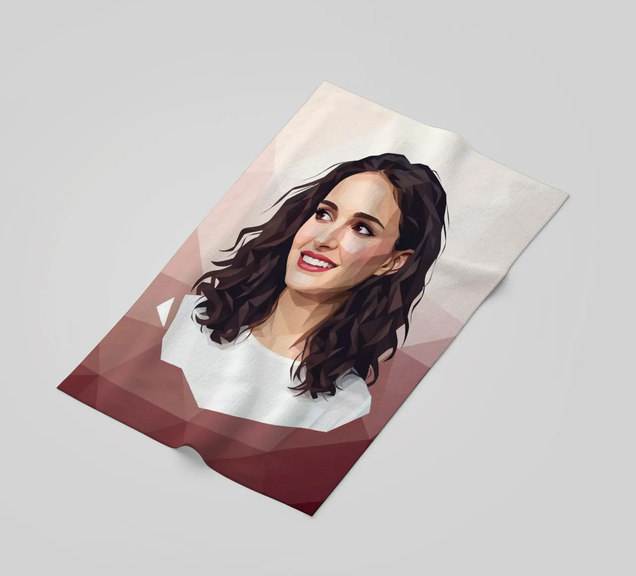 Natalie Portman Lowpoly telo mare da Low Profile