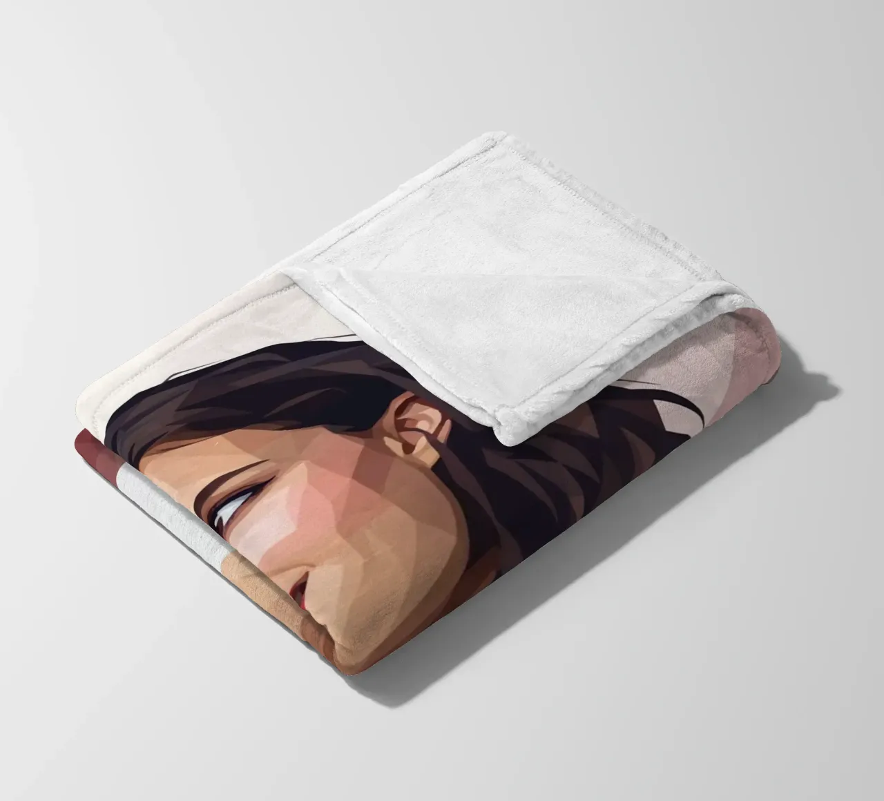 Natalie Portman Lowpoly coperta in pile da Low Profile