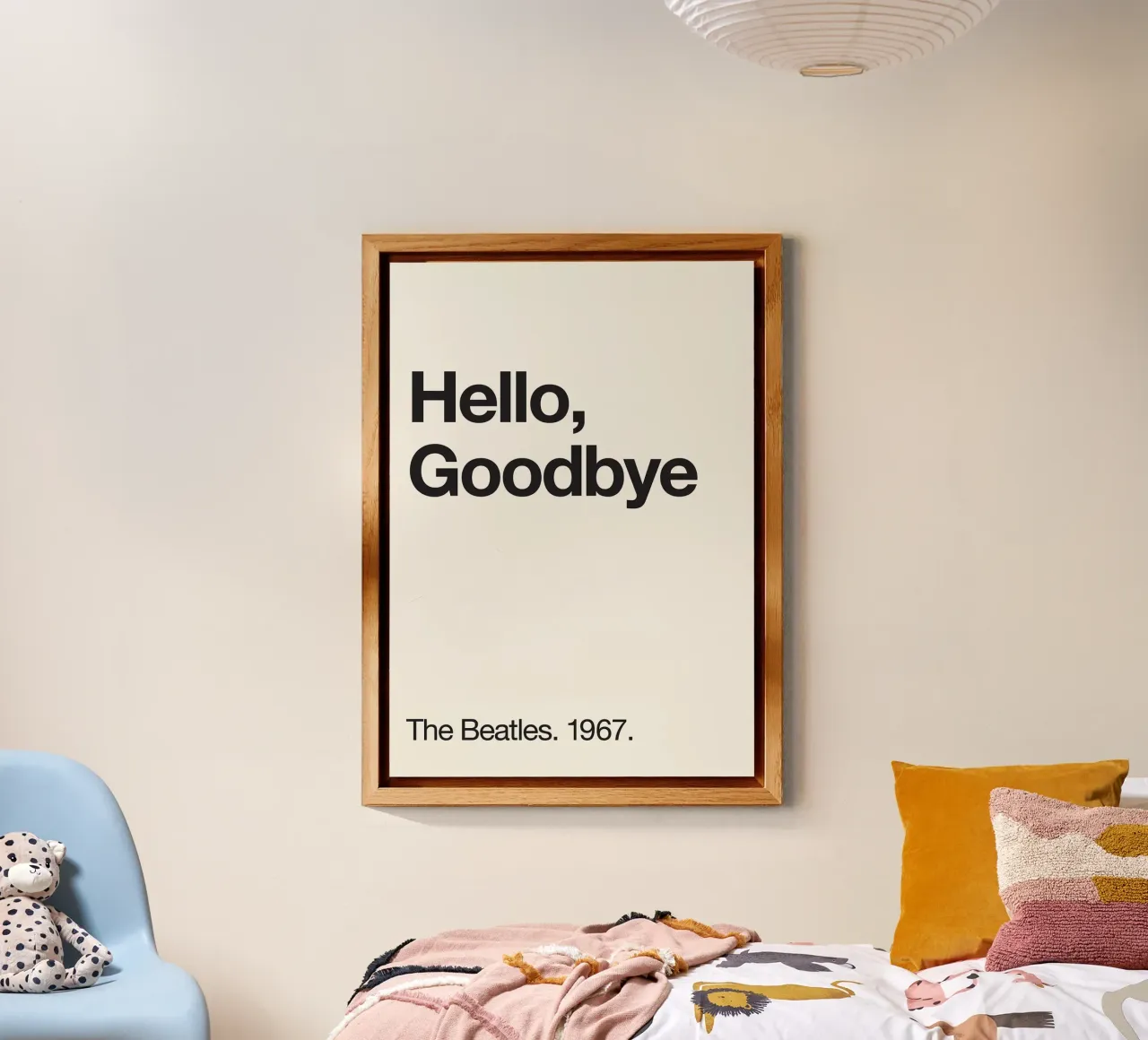 Hello, Goodbye alluminio dibond da Reece Scott