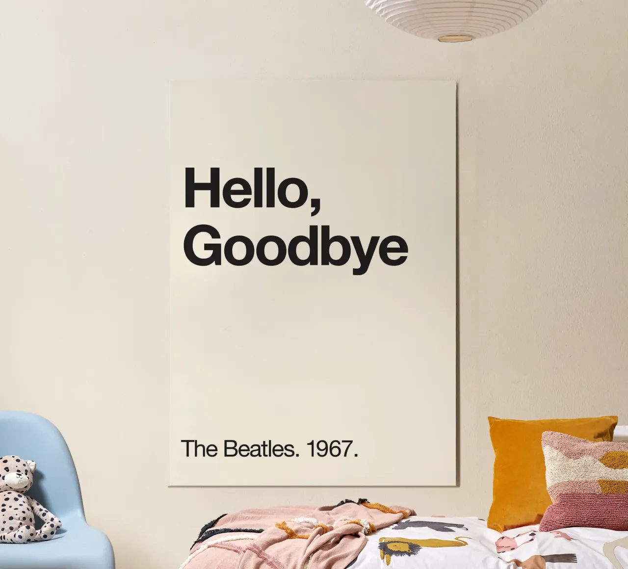 Hello, Goodbye alluminio dibond da Reece Scott