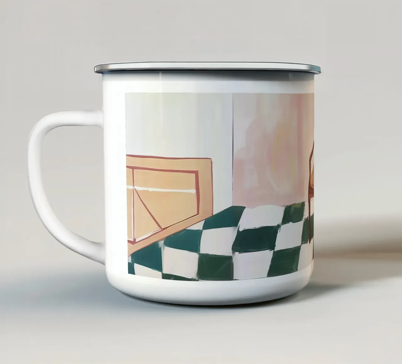 The Waiting Chair tazza in smalto da BALIKA HOMES ART