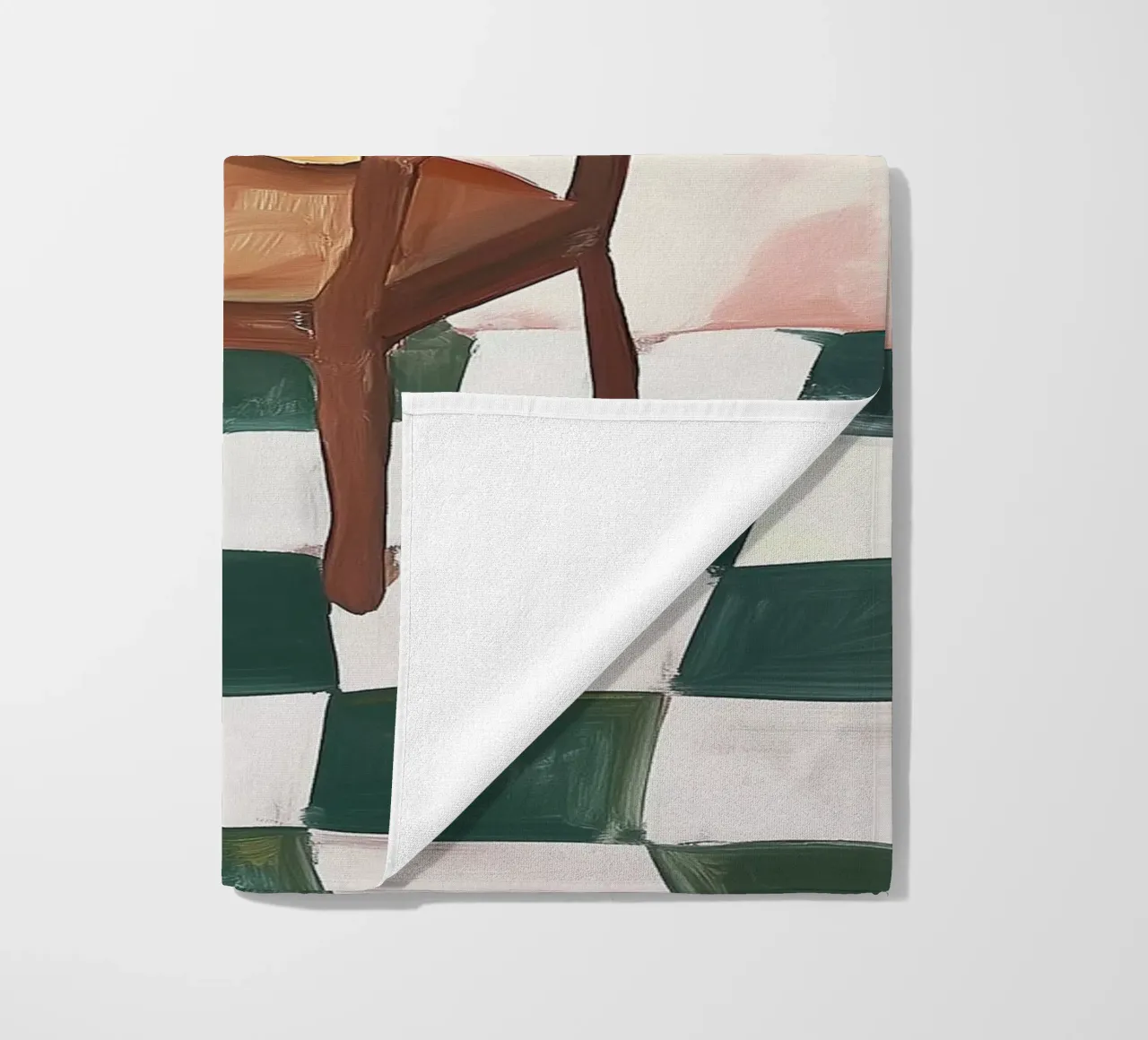 The Waiting Chair beach towel by BALIKA HOMES ART