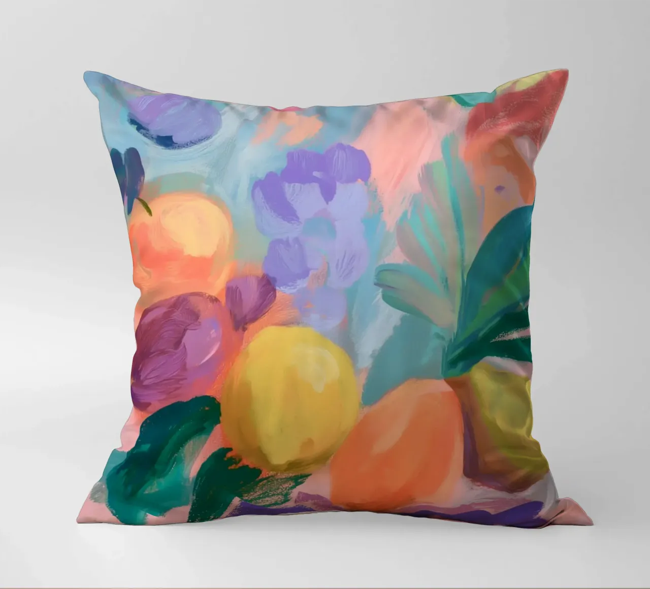 Fantasticherie sulla frutta botanica cuscino da Carina Pop & Pastell