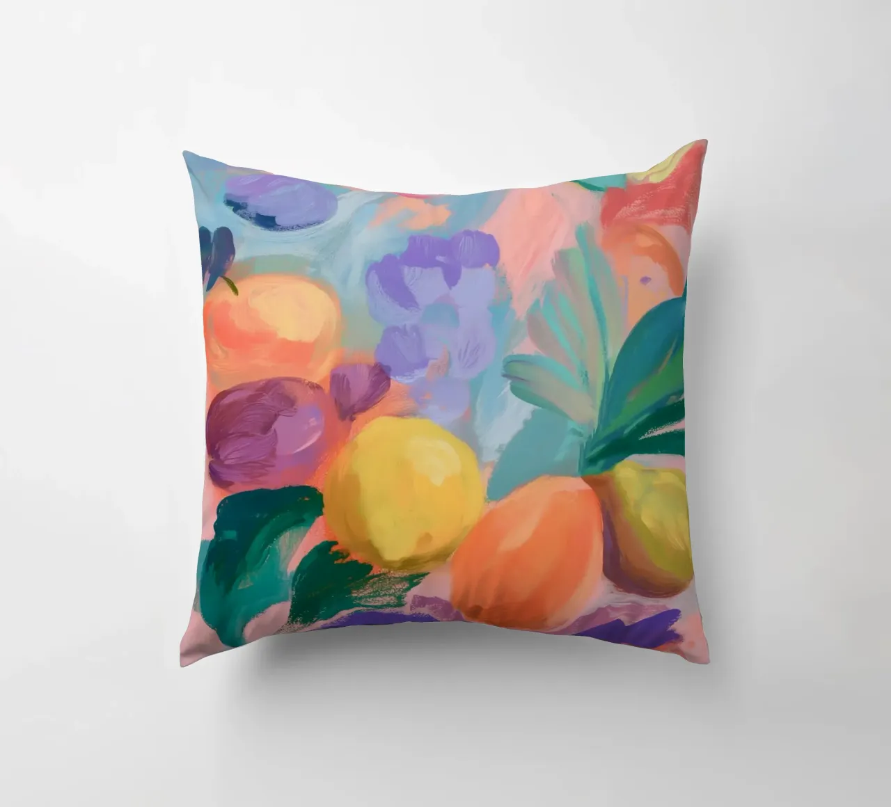 Fantasticherie sulla frutta botanica cuscino da Carina Pop & Pastell