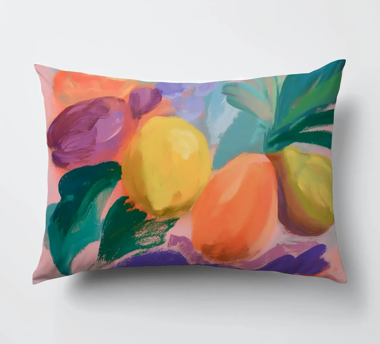 Fantasticherie sulla frutta botanica cuscino da Carina Pop & Pastell