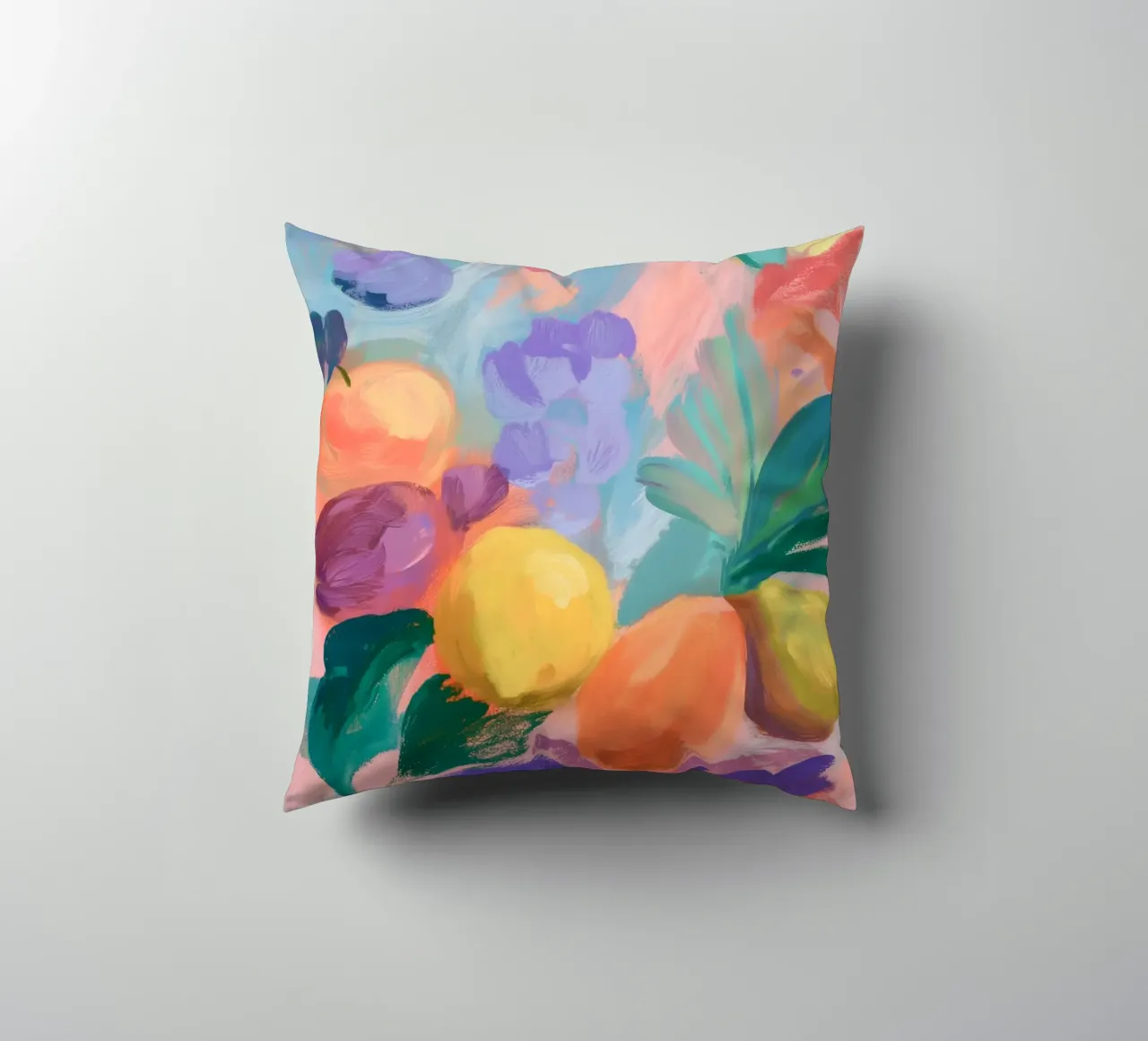Fantasticherie sulla frutta botanica cuscino da Carina Pop & Pastell