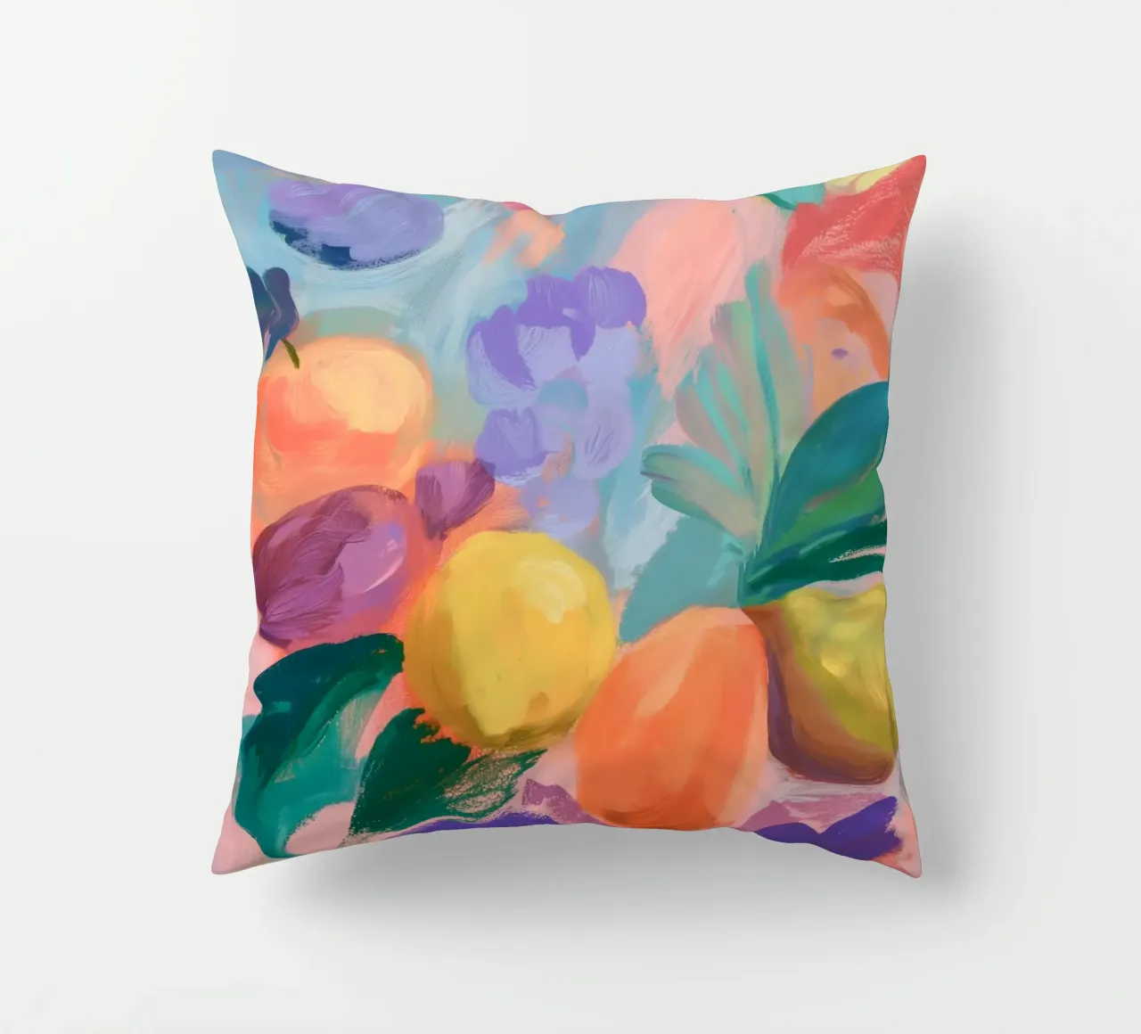 Fantasticherie sulla frutta botanica cuscino da Carina Pop & Pastell