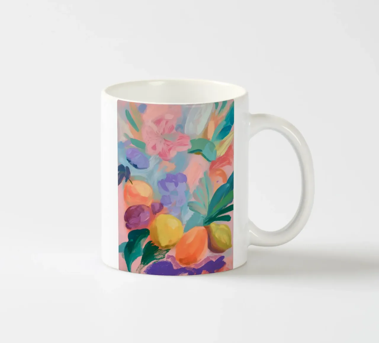 Fantasticherie sulla frutta botanica tazza in ceramica da Carina Pop & Pastell