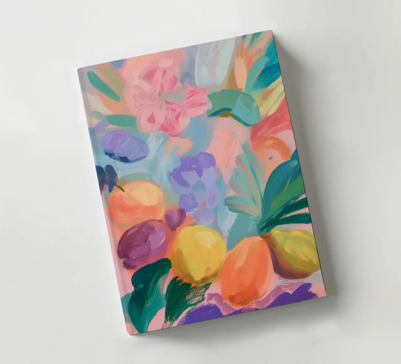 Botanische fruit mijmering notitieboek van Carina Pop & Pastell