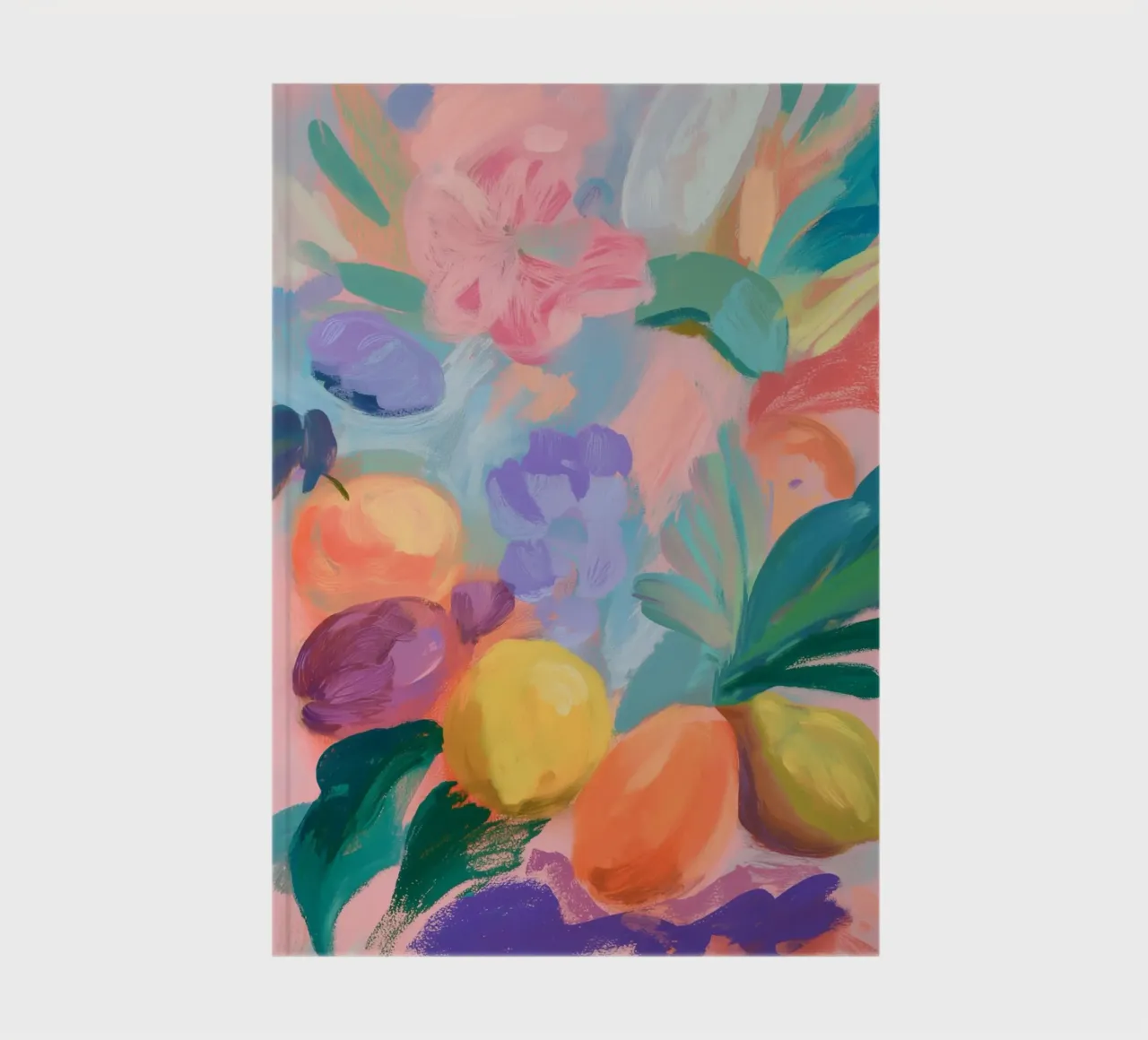 Botanische fruit mijmering notitieboek van Carina Pop & Pastell